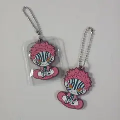 鬼滅の刃 キャラばんちょうこう ラバーマスコット 猗窩座 2個 おまとめ