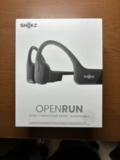 SHOKZ OPENRUN 骨伝導イヤホン ブラック S803 - メルカリ