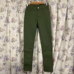 Rodeo Crowns スキニーパンツ オリーブグリーン XS