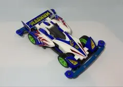 本体のみ組立済】 サイクロンマグナム ミニ四駆 年代物 当時物 裏絵