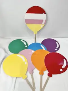 ふうせんのうた誕生日ケーキverペープサート