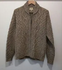 別注RAffa MOLINA / アルパカ ヘリンボーン ショールカーディガン