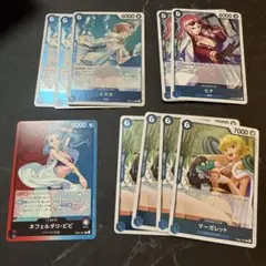 ワンピースカード　ヒロインズエディション　青 リーダーカード ビビ