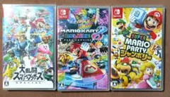 新品　未開封　匿名配送　Nintendo Switch　ソフト　３点セット