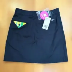ネイビー ストレッチスカート レディース ゴルフ