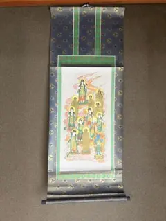 限定値下　収集品　本尊本山からの150代掛軸　東　脇はメーカー品70代　3283 限定値下 収集品 本尊本山からの150代掛軸 東 脇はメーカー品70代 3283