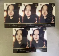 TWICE Celebrate タワレコ クリアトレカ ツゥイ 5枚セット