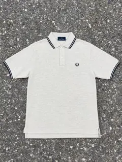 【美品‼️】FRED PERRY ポロシャツ グレー 日本製
