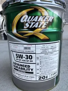QUAKER STATE 5W-30 エンジンオイル 20L - メルカリ