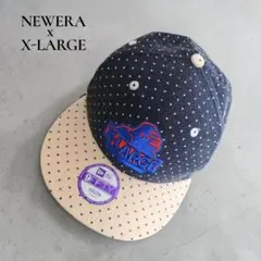 レア X-LARGE x NEW ERA コラボ キャップ YOUTH キッズ