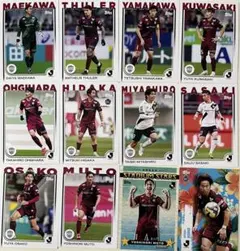 toppsJリーグ2025 ヴィッセル神戸ベースコンプ10枚インサート2枚