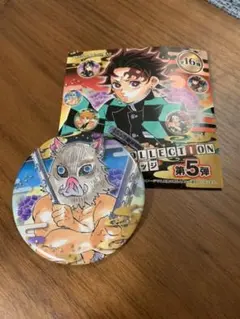 鬼滅の刃　コレクション缶バッジ第５弾　嘴平伊之助　原