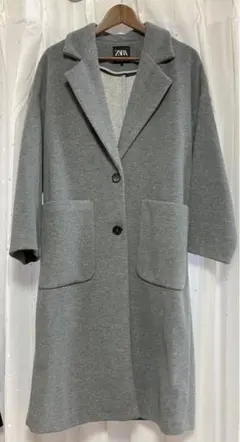 ★値下げしました★ロングコート@ZARA【未使用に近い】