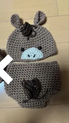 ニューボーンフォトコスチューム　うま