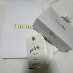 Diorジャドールインテンスパルファン サンプル　ショッパー付き
