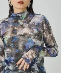 MARTE Sahara Sheer Top 12Jellyfish - メルカリ