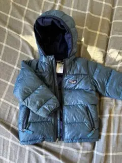 patagonia ダウンジャケット3T 青色