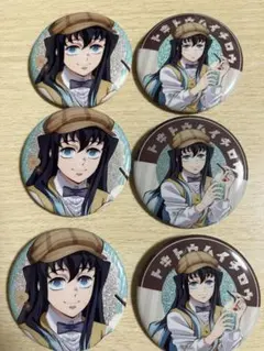 鬼滅の刃 AGF2024 純喫茶 ランダムグリッター缶バッジ　時透無一郎