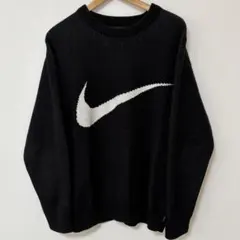 希少 Supreme Nike Swoosh Sweater ブラック セーター