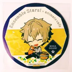新品★あんスタ★UNDEAD【大神晃牙】アニカフェ★コースター