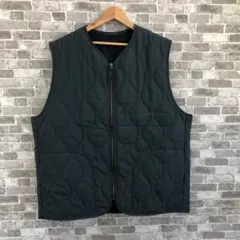 GU ジーユー レディース 中綿ベスト グレー XLサイズ