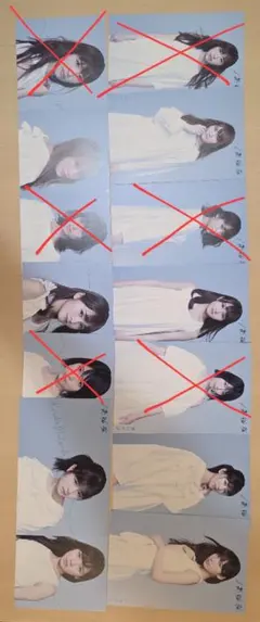 【レア】けやき坂46(現日向坂46)「あゆみ」ポストカード8種(16枚)