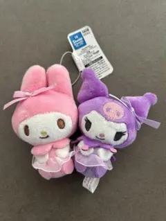 サンリオ マイメロディ クロミ マスコット ぬいぐるみのサムネイル