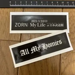 ZORN MY LIFE 日本武道館 All My Homies ステッカーのサムネイル