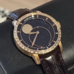 AGELOCER アベンチュリン ムーンフェイズ 腕時計 AGELOCER アベンチュリン ムーンフェイズ 腕時計 - メルカリ