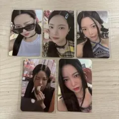 LE SSERAFIM ANTIFRAGILE ウンチェ トレカ セット