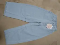 新品未使用！　しまむらデニム　低身長さん向け　MPサイズ　淡い青色