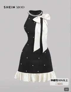 SHEIN MOD ノースリーブミニワンピース Sサイズ