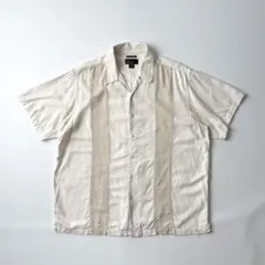00s vintage】レーヨンシャツ ギャバジン ロカビリー 無地 50s - メルカリ