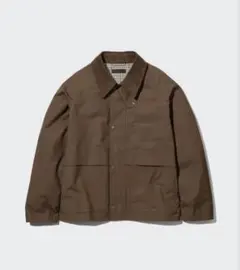 未使用品☆ UNIQLO ユーティリティショートブルゾン　ブラウン　S ユニクロ