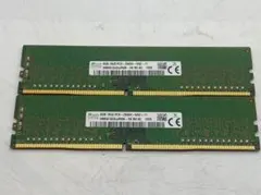 値下げ 16GB デスクトップメモリ PC4-2666V 8GB x2枚