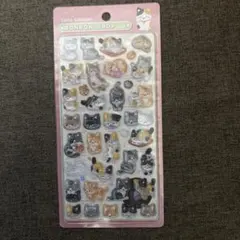 ボンボンドロップシール／猫／クーリア
