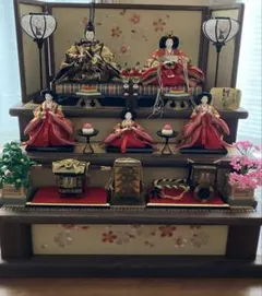 雛人形三段飾りセット①