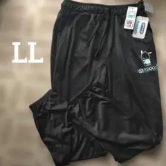 レディース ポチャッコ ジャージ スボン UV対策 パンツ LL ブラックのサムネイル
