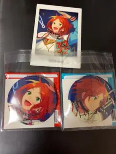 あんスタ 7周年 缶バッジ ぱしゃっつ ひなた ゆうた