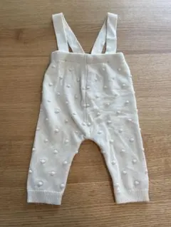 petit main サスペンダー付き ニットパンツ 80cm