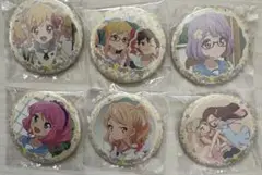 アイカツスターズ！　チーズソフトクッキー　BOX.A 缶バッジ　コンプ　６種