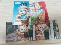 ダッフィー ポストカード 4枚セット