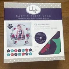 lulujo ベビーマンスリーフォトセット Stay Wild My Child