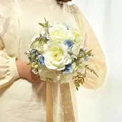 【ウェディング】結婚式や前撮りに！ブーケ等３点SET