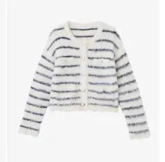 moff様専用　poláura シャギーニットカーディガン