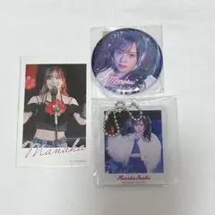 稲場愛香 モバガチャ 缶バッジ アクキー ラッフルくじ