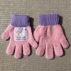 すみっコぐらし 手袋 ピンク パープルのサムネイル