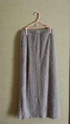 ラメロングスカート