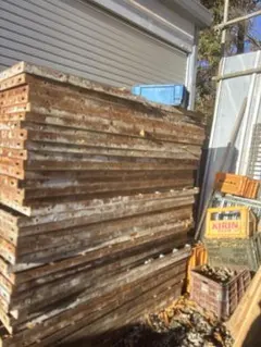 建設用鋼製型枠 パネル 複数枚セット 30枚ほどあり - メルカリ
