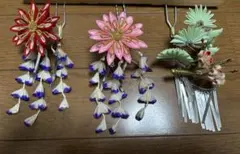 和風髪飾りセット ３点セット